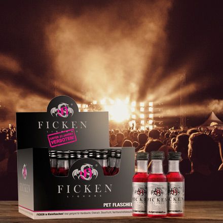 FICKEN in fast unzerstörbaren PET-Flaschen